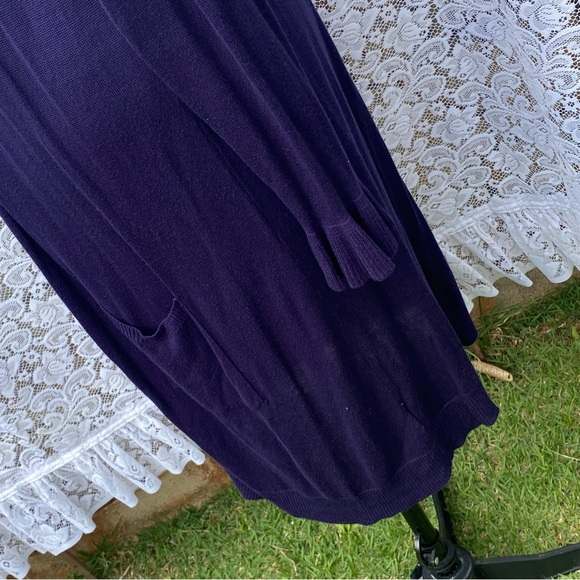 Knit Cardigan with Ruffles - Picture 10 of 12